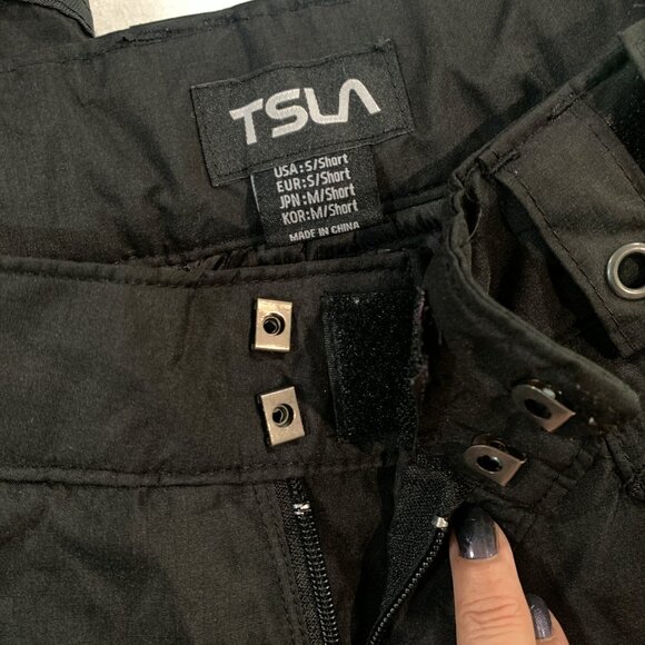 TSLA Women's Black Snow-Ski Pants Size Small - Picture 8 of 11